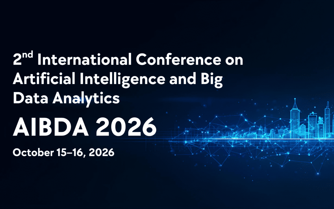 2nd International Conference on Artificial Intelligence and Big Data Analytics (AIBDA 2026)